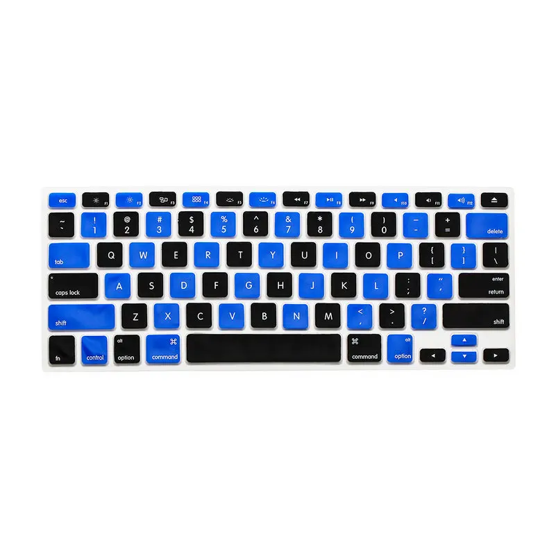 Горячая мозаика красочные силиконовые клавиатуры Обложка кожи для Macbook Pro Air 13 15 17