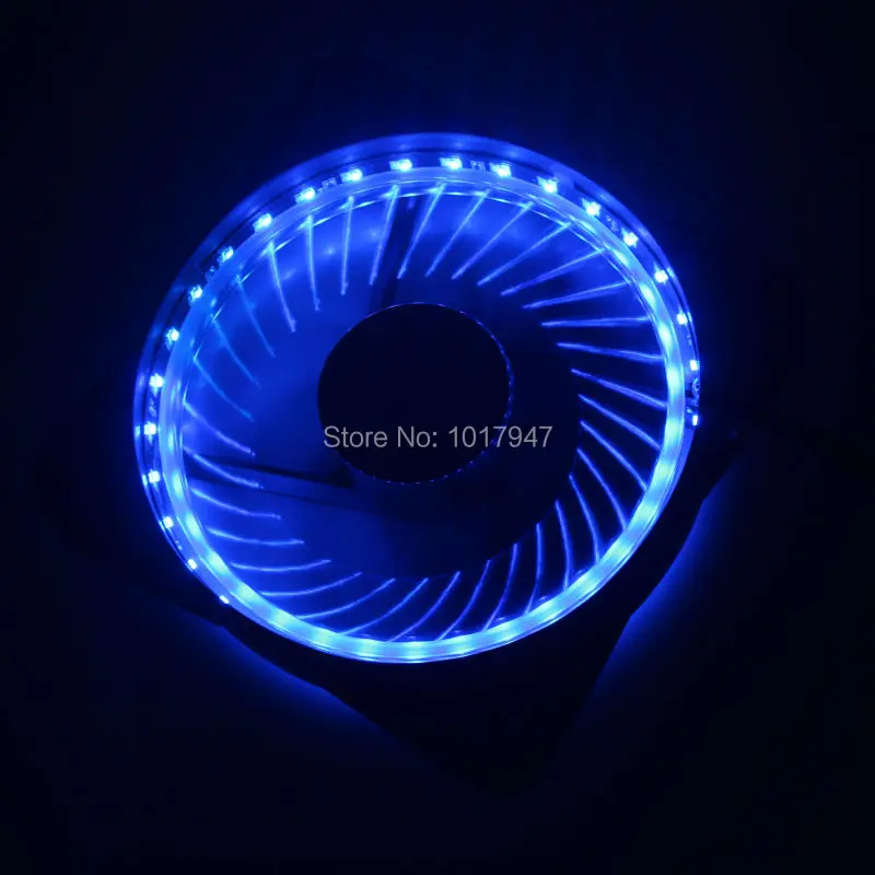 5 шт./партия Eclipse Blue LED DC 12 В см 120 мм 120x25 3Pin 4Pin PC чехол для процессора охлаждающий