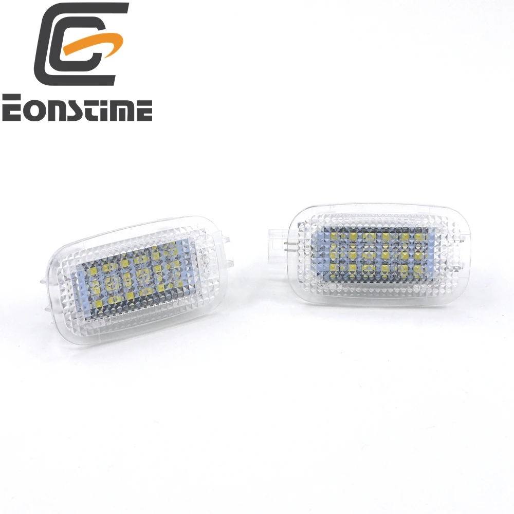 2 шт. 18LED любезно дверь светильник Чемодан авто лампы для Mercede Benz W204 W216 W212 C207 X204 GLK W221 R230 W639 X204 W169 W164