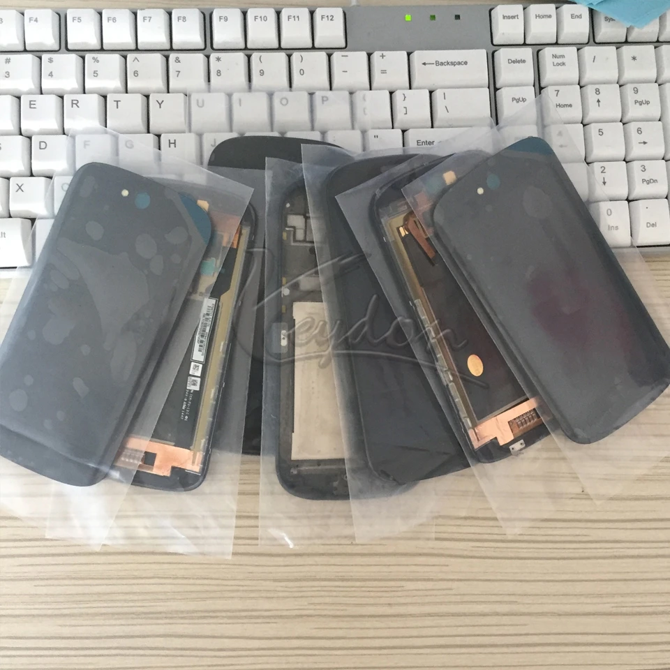 Черный передний ЖК-дисплей для Yotaphone 2 YD201 YD206 ЖК-дисплей дигитайзер+ сенсорный экран в сборе с рамкой смартфона