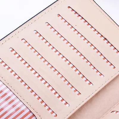 Женский Длинный кошелек с кисточками и зонтиком кожаные кошельки на молнии для