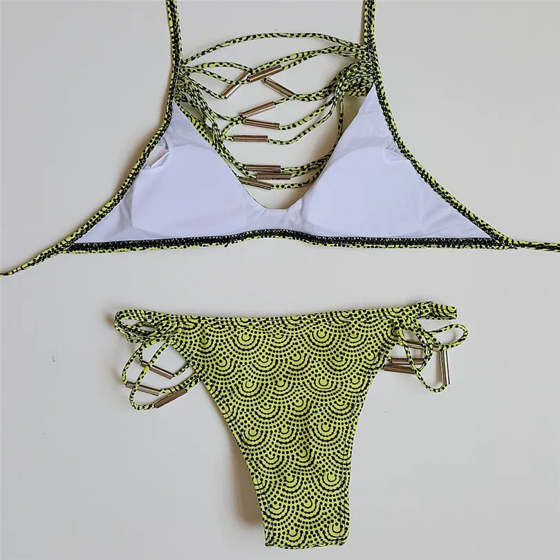 2018 новый летний женский черный комплект бикини пуш ап с бюстгальтером купальный