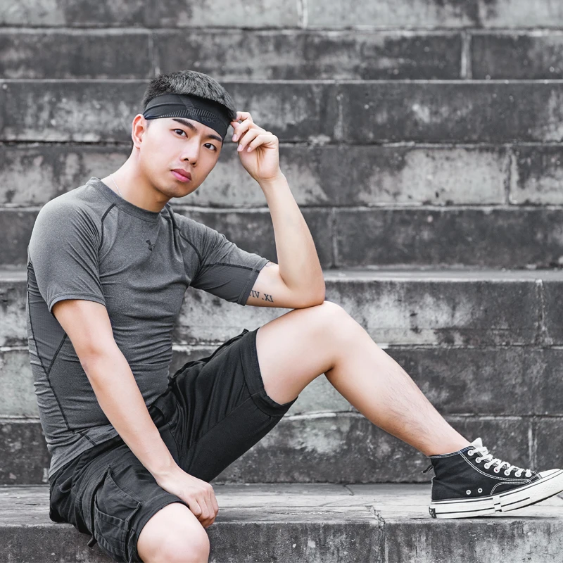 Повязка на голову ROCKBROS для мужчин и женщин дышащая нескользящая бега велоспорта