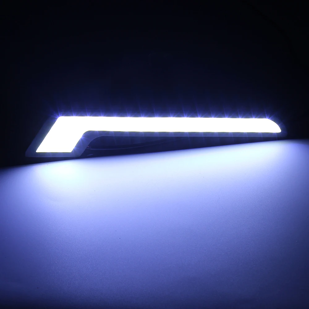 LEEPEE 2 шт./компл. автомобильные ходовые огни противотуманные фары COB DC 12 В