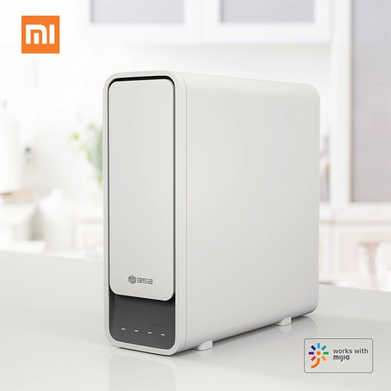 Xiaomi 2.6л/мин большая емкость очиститель воды Быстрая фильтрация домашняя кухня