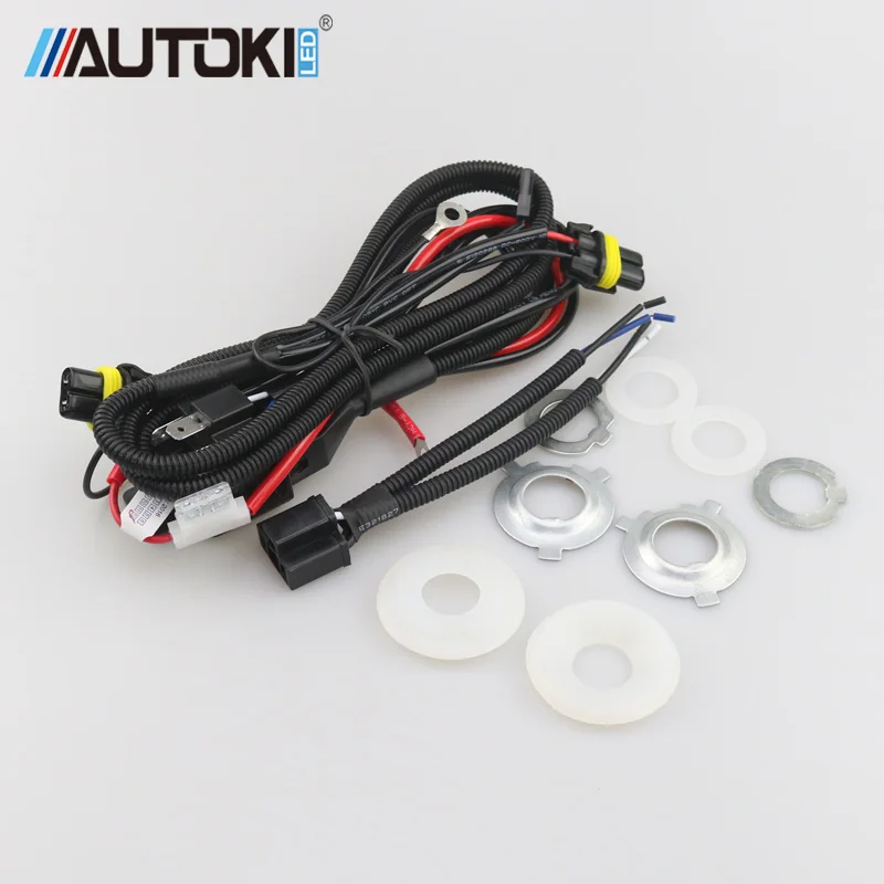 Новые 2.5 дюйма X5 LED руководство DRL глаза ангела Биксеноновая объектив проектора свет полный комплект