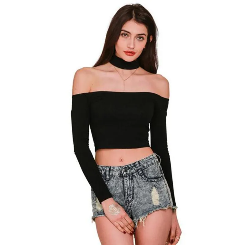 

New 2022 Spring fashion off shoulder shirts tops,cheap clothing good quality cotton shirt,sexy slash neck long sleeve shirts