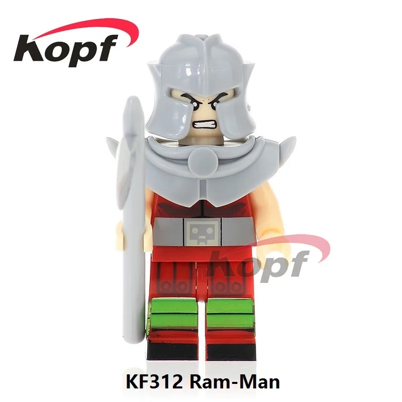 KF312 50Pcs No Box 50 шт. KF8010 «Big Man» of the World Prj-Klops Mer-Man объем оперативной памяти-Man Faker он-человек емана, строительные блоки, игрушки для детей - Цвет: KF312 50Pcs No Box