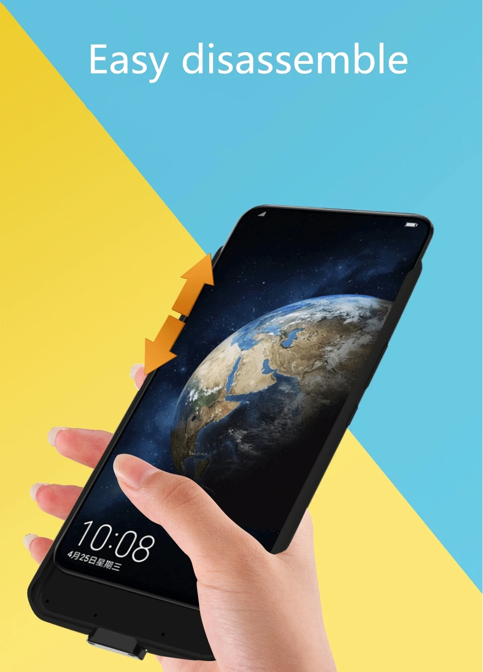 6500 мАч запасной аккумулятор Перезаряжаемый чехол для huawei Honor magic 2 power Bank пакет чехол зарядное устройство чехол для телефона для Honor magic2