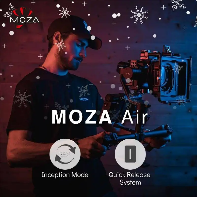 MOZA Air 3-осевой переносной карданный стабилизатор цифровой камеры 3 2 кг управления