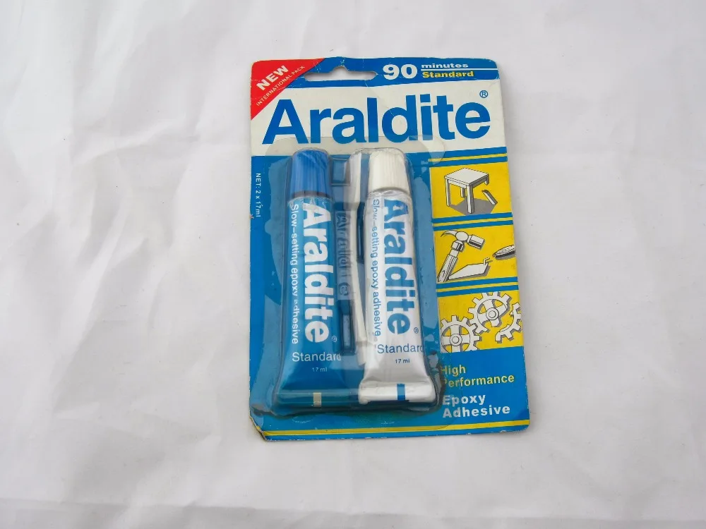 Бесплатная доставка Araldite быстро устанавливаемый эпоксидный клей для