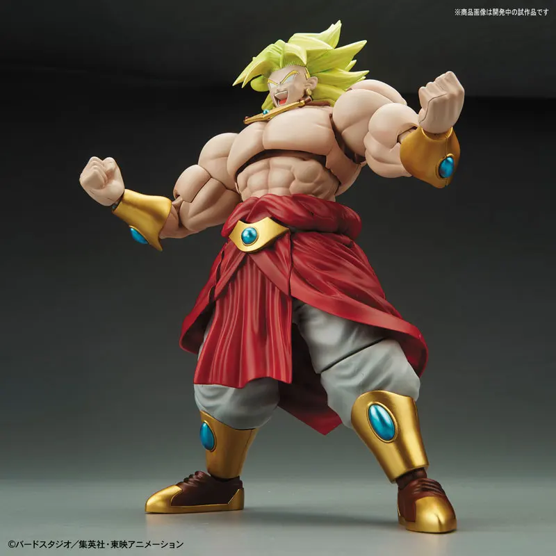 Оригинальная фигурка BANDAI Tamashii thons MG-стандартная сборная фигурка-легендарная Супер Saiyan Broly Модель "Dragon Ball Z"