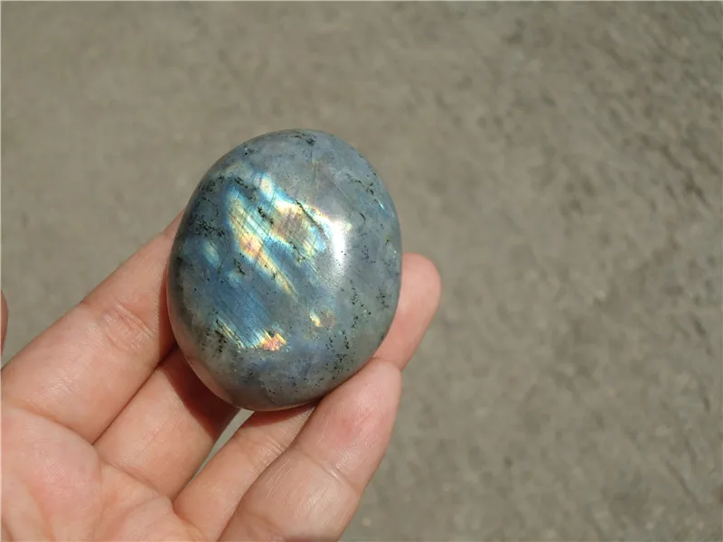 

Free shipping 85g AAA Natural moonstone labradorite lover stone pendant PT1140