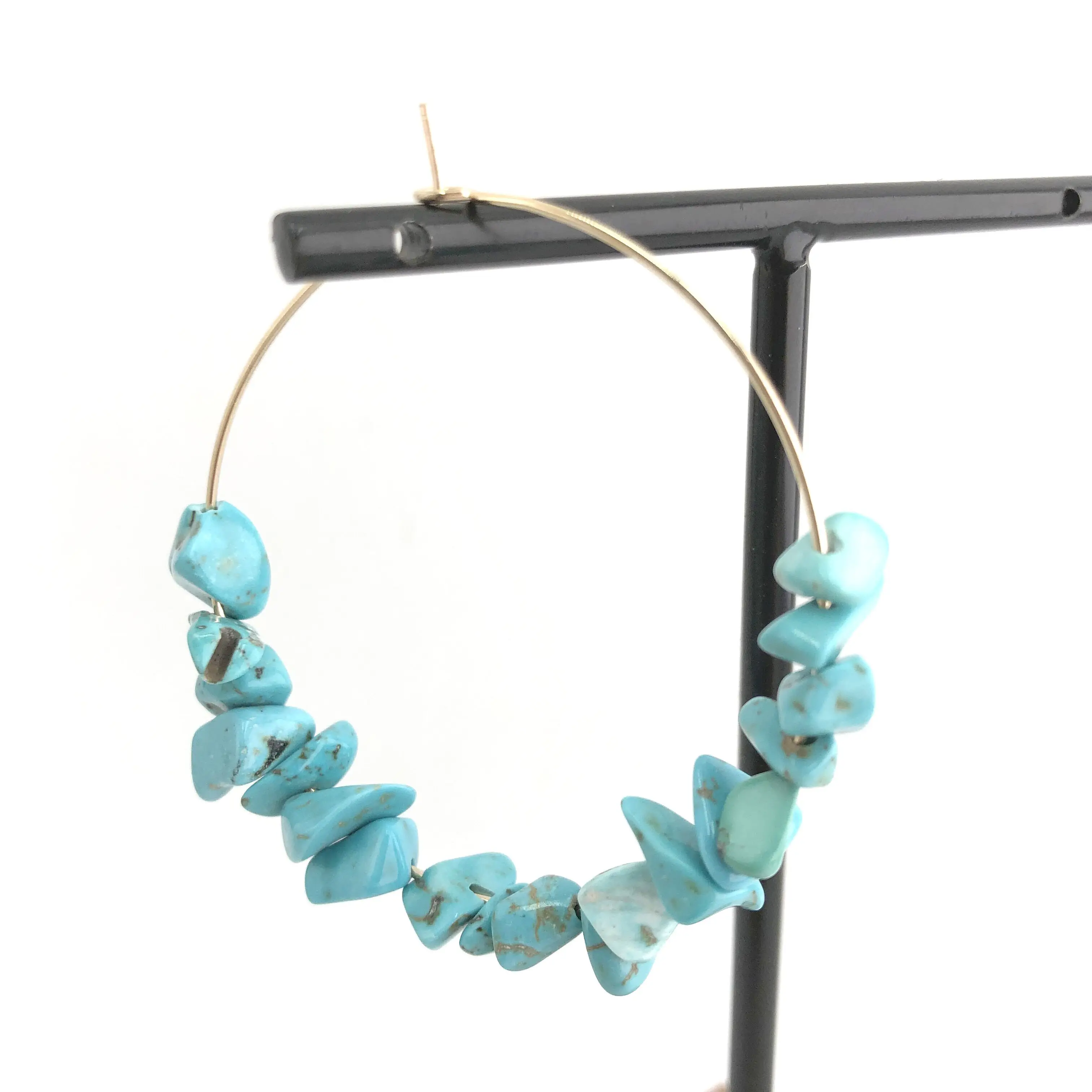 Женские серьги с натуральным камнем модные креативные Разноцветные опт 2019|Серьги-подвески| |