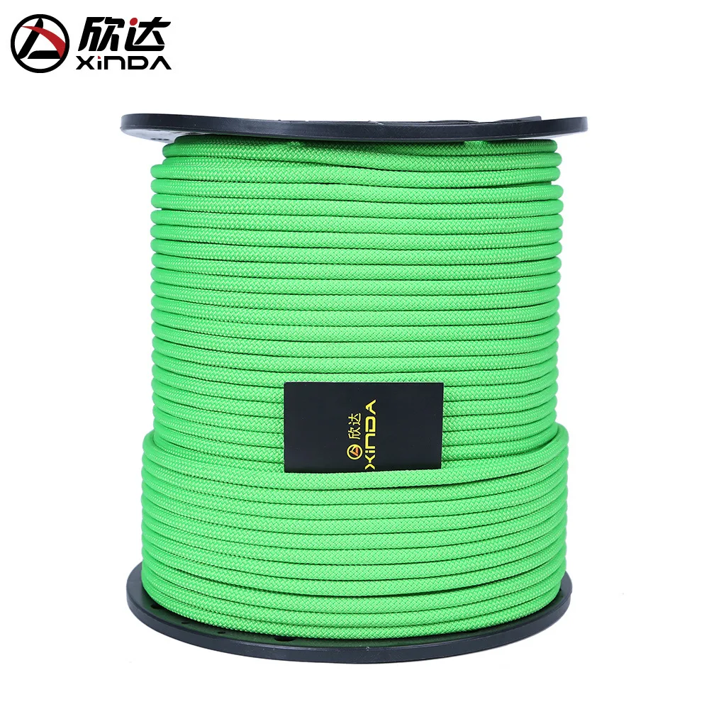 XINDA 2017 Новый Открытый 8 мм статический канат спасательный Скалолазание Веревка