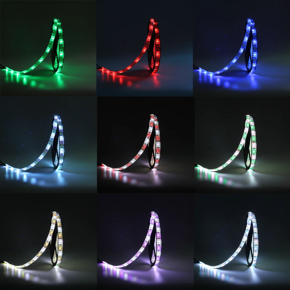5050 СВЕТОДИОДНЫЕ Ленты RGBW DC12V Светодиодные Гибкие RGB + Белый/Теплый Белый красочные