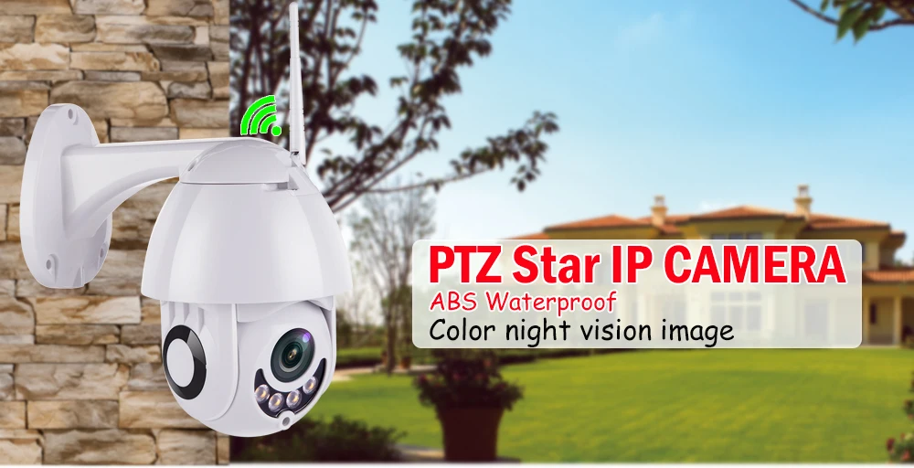 1080P 2MP Супер Мини PTZ скоростная купольная Беспроводная IP камера WiFi 1080P CCTV IR 30m Onvif наружная камера безопасности двухсторонняя аудио IMX307