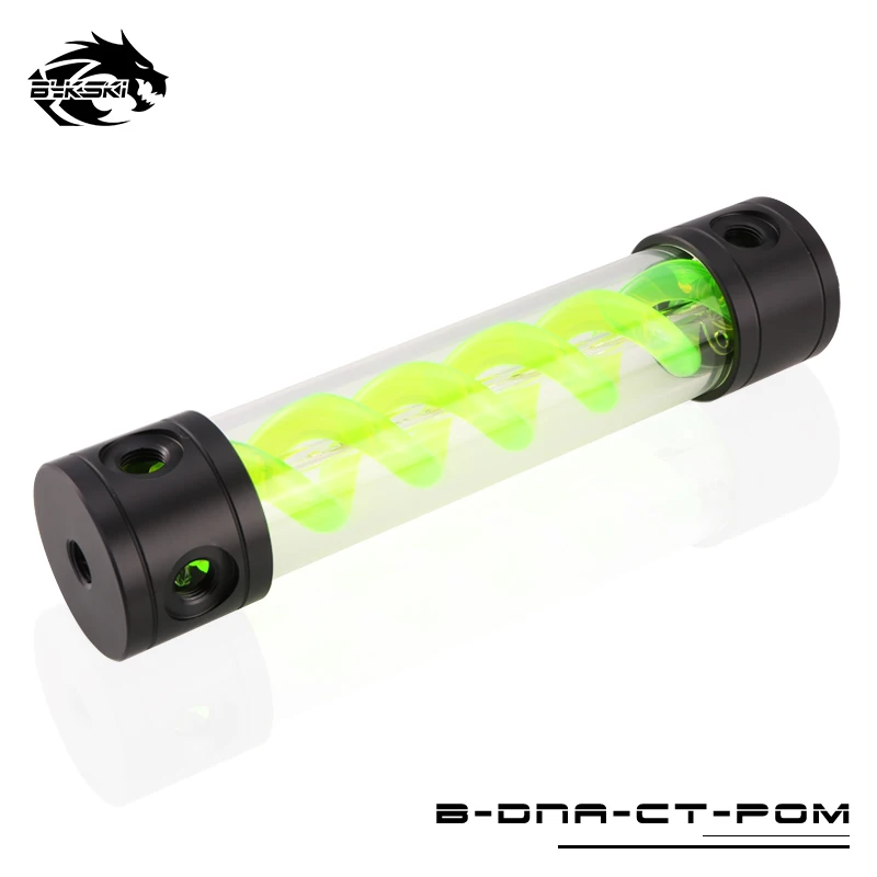 BYKSKI длина 180 мм/260 мм X 50 резервуар POM + PMMA акриловый двойной спираль T Вирус