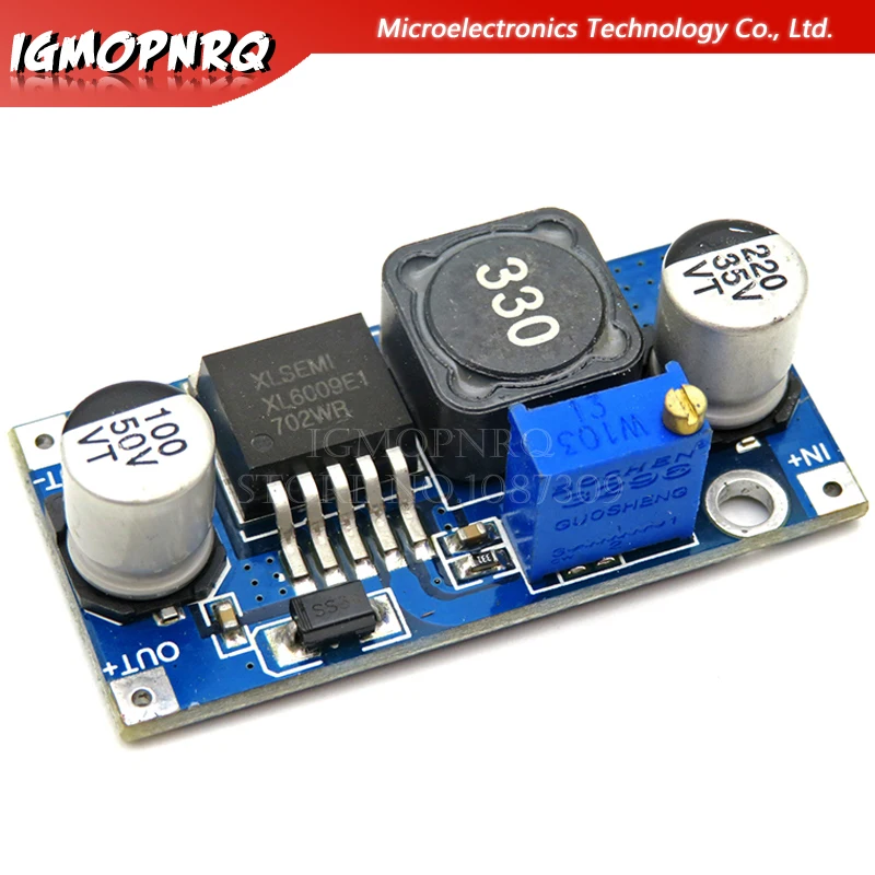 2 шт. модуль питания XL6009 DC выход модуля регулируемый Повышающий Модуль Super LM2577|module