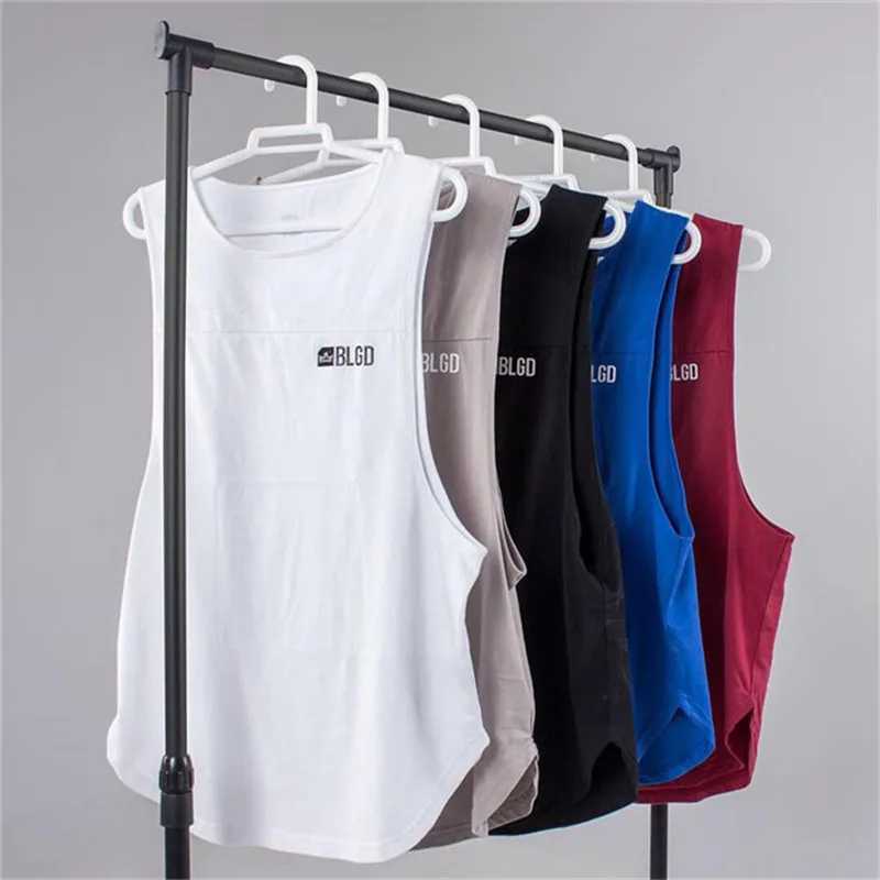 GYMLOCKER Летняя мода для тренажерных залов бренд singlet canotte Бодибилдинг Стрингер