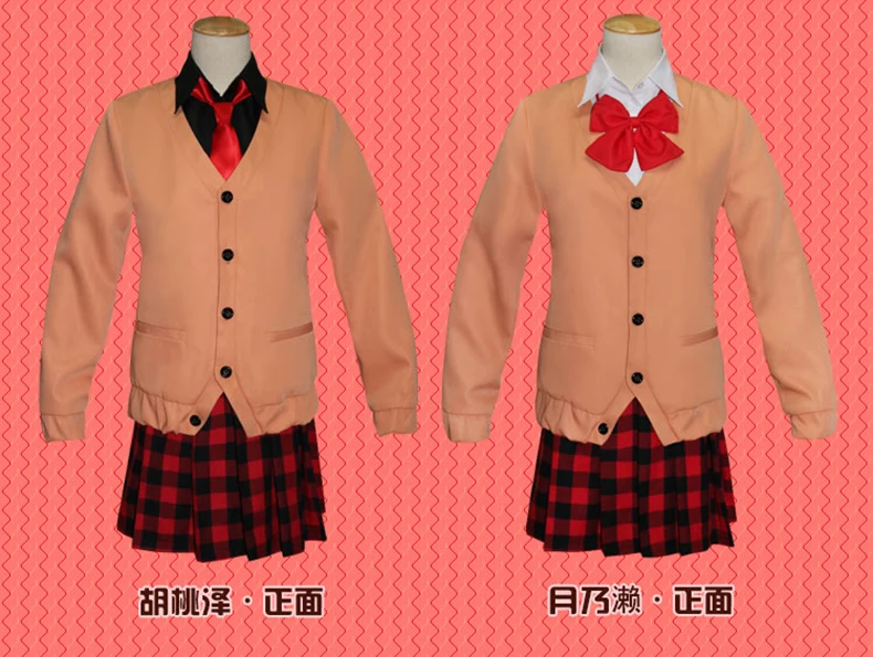 Габриэль, выпадающий из игры, аниме, косплей, Kurumizawa Satanichia McDowell COS, Хэллоуин, вечерние, косплей, повседневная одежда из трех предметов