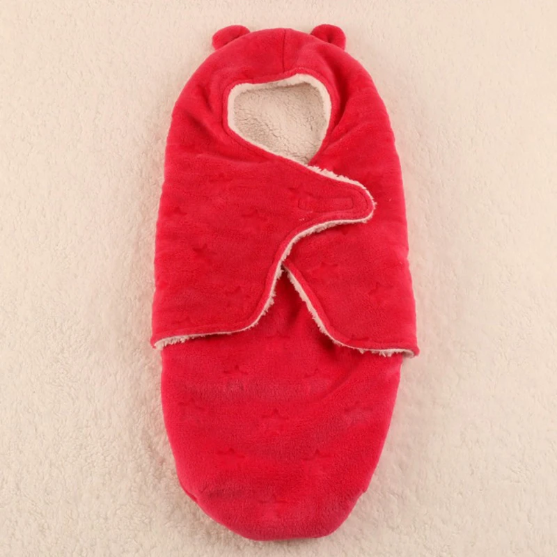 Теплые весенние От 0 до 1 года ребенка спальный мешок и Одеяло кашемир 62x32 см для