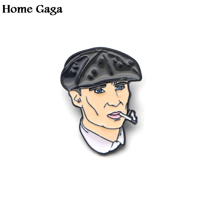 D0662 Homegaga Peaky Blinders цинковые шпильки для рюкзака одежды металлические медали значки
