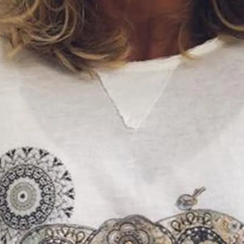 Boho простые пляжные оранжевые футболки для женщин большие размеры Желтый