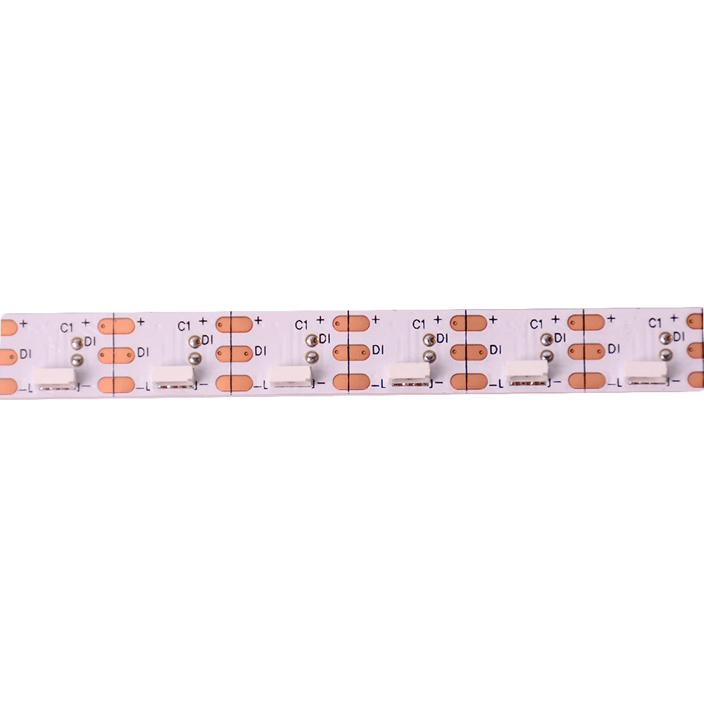 SK6812 4020 Светодиодный Боковой излучающая полоска DC5V 60 72 120 144 светодиодный s/m IC адресуемый Tltra Тонкая световая изолента неводонепроницаемая 1 м 2 м 5 м