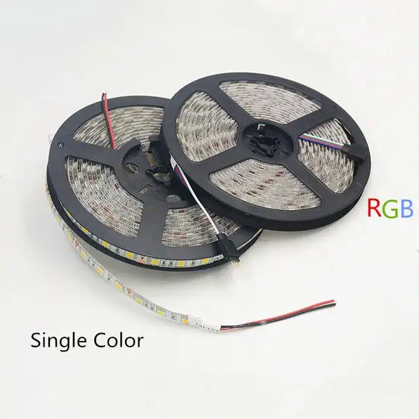 5 м 300LED IP65 Водонепроницаемый 12В SMD 5050 белый/холодный белый/теплый