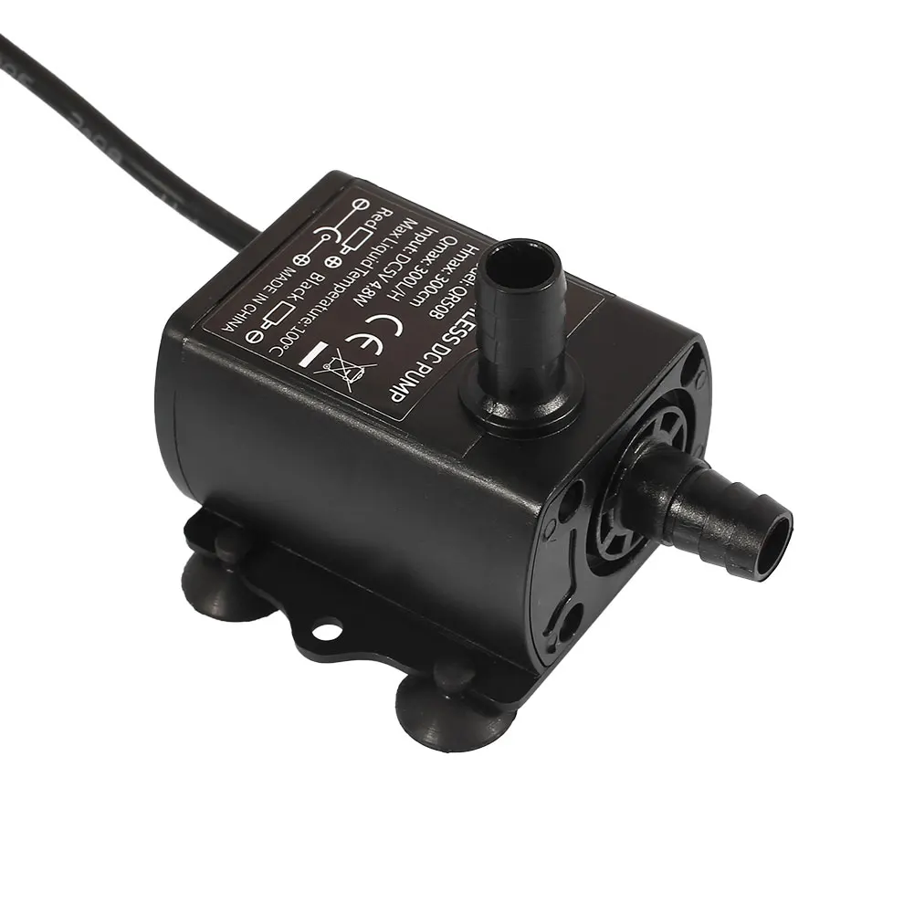 Универсальный водяной насос для фонтана мини 4 8 W DC5V USB Hmax 300 см домашний фонтан