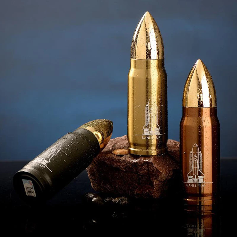 350 мл новая горячая распродажа пулеобразная Питьевая бутылка для воды креативный