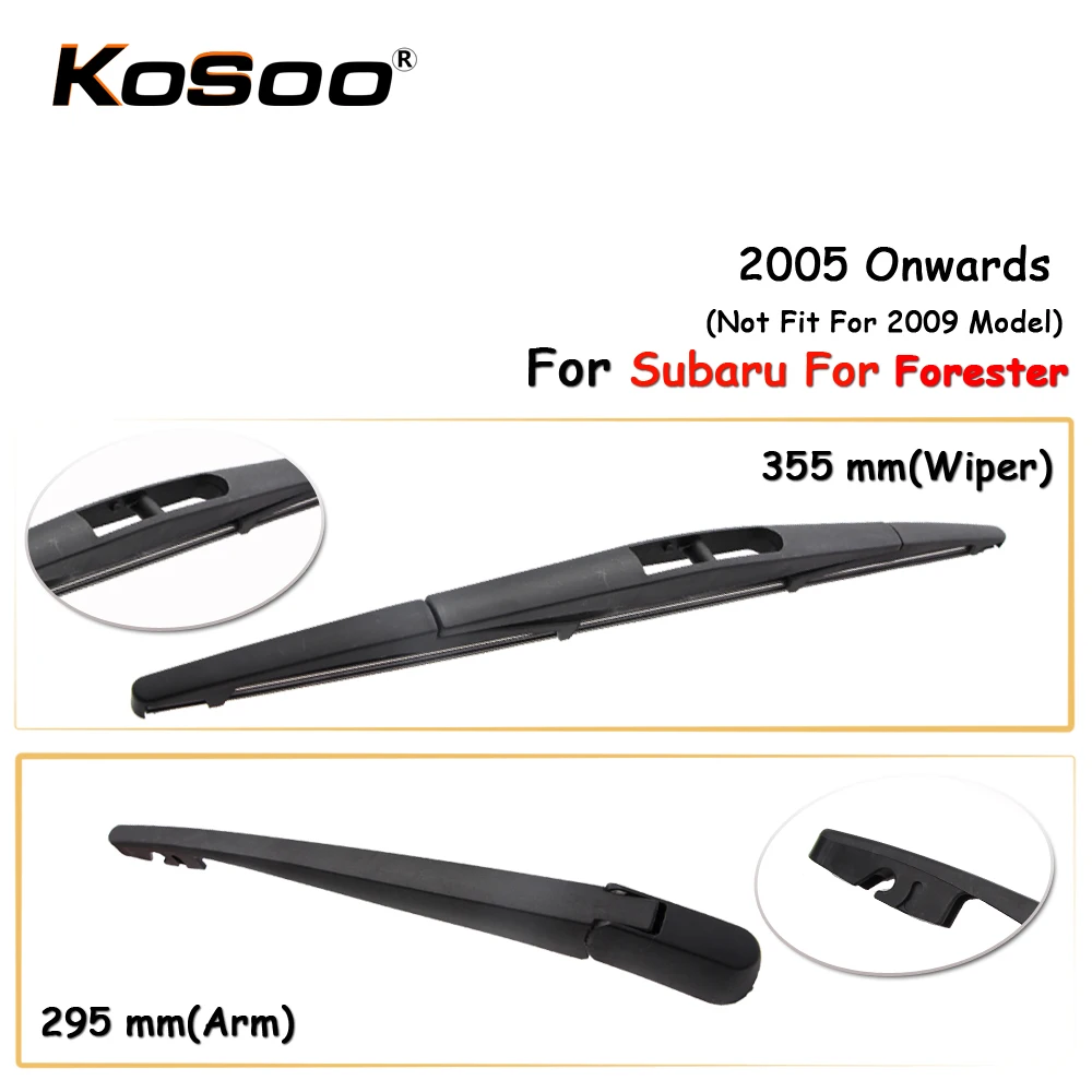 Автомобильная Задняя щетка стеклоочистителя для Subaru Forester 355 мм 2005 год|windshield wiper
