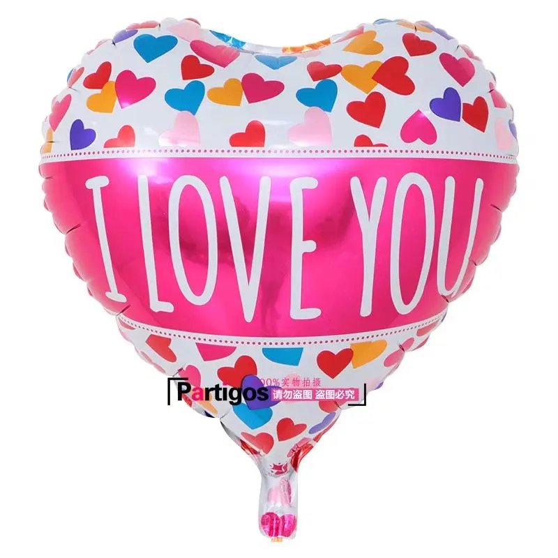 100 шт. 18 дюймов смешивания Жених и невеста платье I Love You фольги воздушных шаров сердце любовь свадьба/Валентина день гелий шар Globos