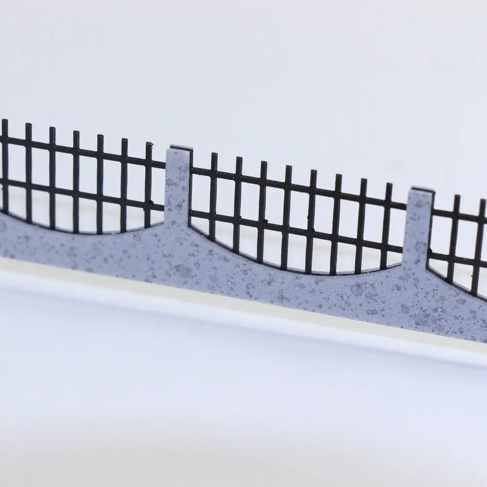 3 шт. 34 4 см модель железнодорожной железной дороги ограждение масштаб 1:75 Оо новая