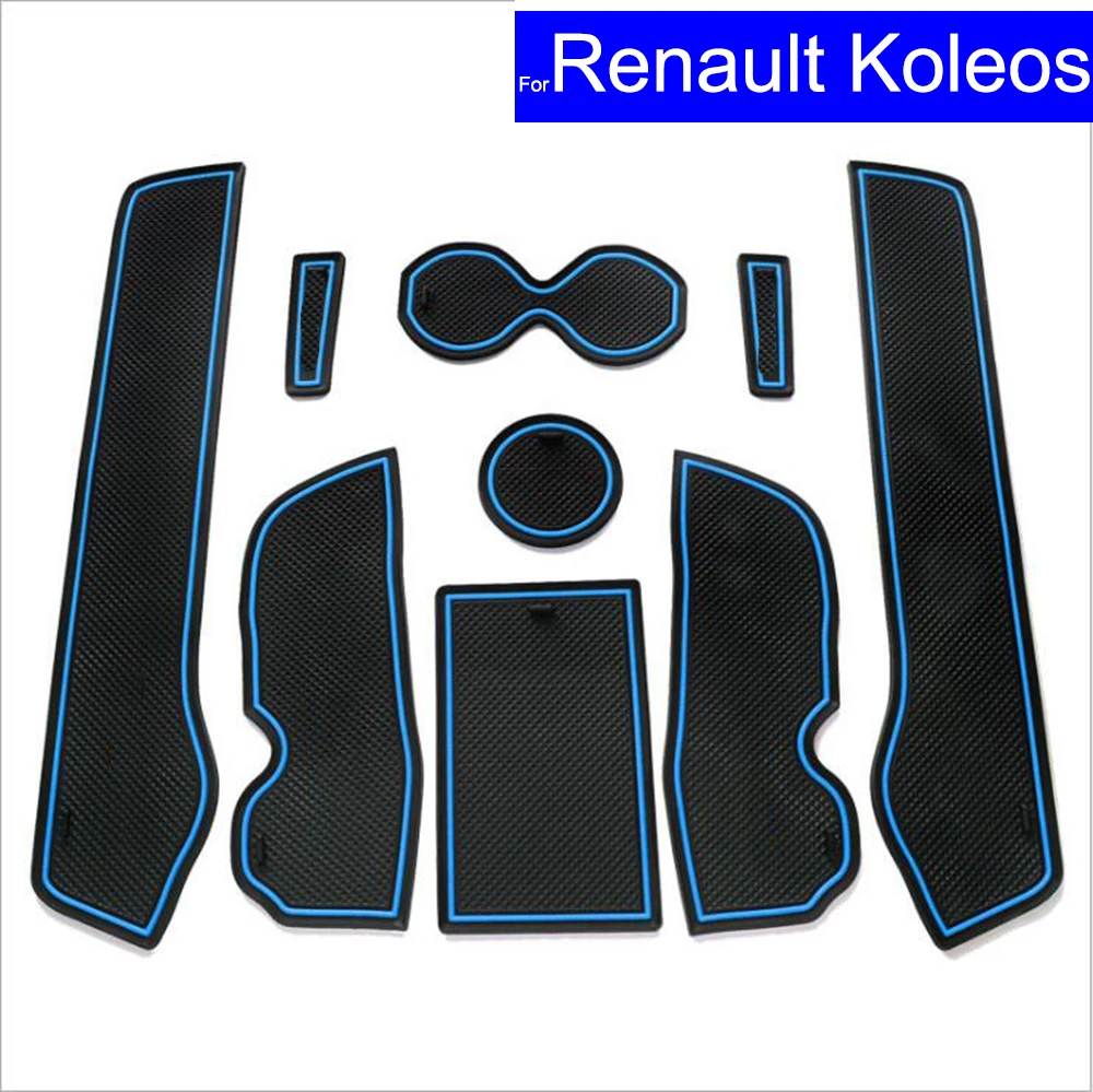 Коврики для автомобильных дверей коврики подстаканник Renault Koleos 2009 2010 2011 2012 2013 2014