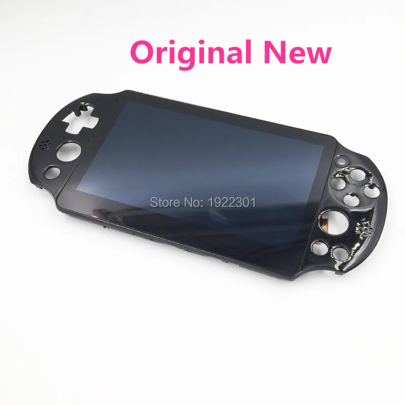Для PS Vita 2000 Черный Цвет Оригинальный Новый ЖК дисплей Дисплей с Сенсорный экран