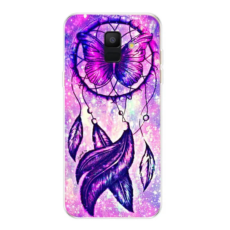 TPU Luxury For Samsung Galaxy A600 A600F Case A6 2018 Cases Fundas Soft Cover Design Marble Back E031 |