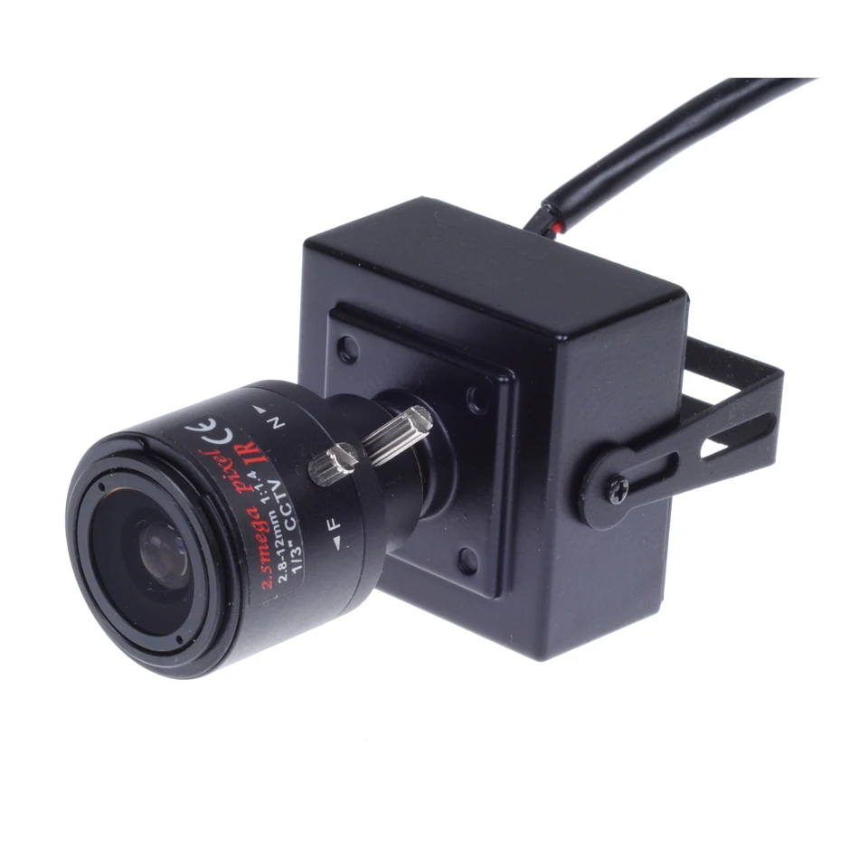 GADINAN H.264 720P 1.0MP/H.265 3MP мини внутренняя ip камера ONVIF 2 8 12 мм ручной варифокальный 4X зум