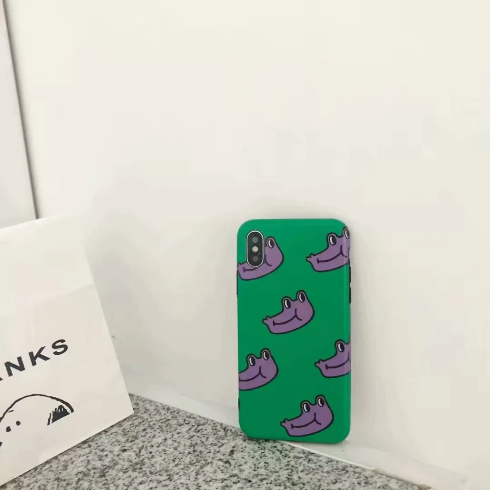Чехол ORYKSZ для iphone X XS XR MAX силиконовый глянцевый чехол с рисунком собаки 6 6s 8 7 Plus