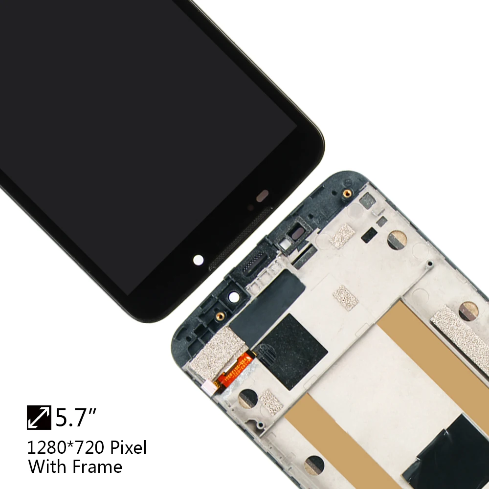 Srjtek 5 7 &quotдля ZTE N9520 ЖК дисплей сенсорный экран дигитайзер сенсор в сборе с рамкой