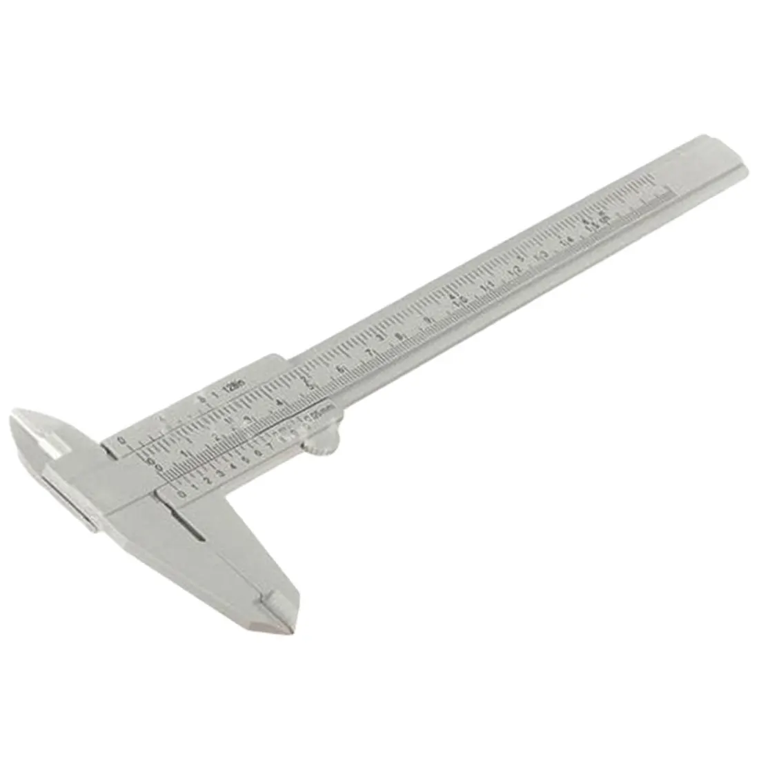 White 0-15cm 150 мм/0,1 мм Диаметр диафрагмы Рабочая сантехника модель измерительный инструмент DIY инструмент деревообрабатывающий металлический штангенциркуль - Цвет: White 0-15cm
