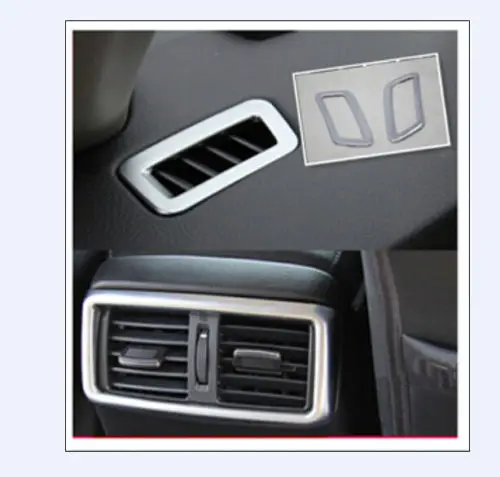 Матовый серебристый Автомобильный интерьер передняя и задняя отделка