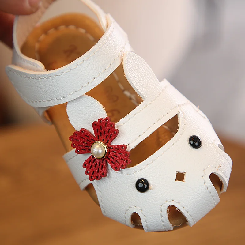 Летние детские сандалии для маленьких девочек туфли принцессы Детские кроссовки