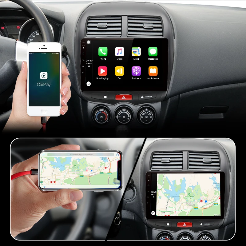 Junsun 4G + 64G CarPlay DSP Android 8 1 автомобильный Радио Мультимедиа Стерео Аудио плеер gps 2 Din
