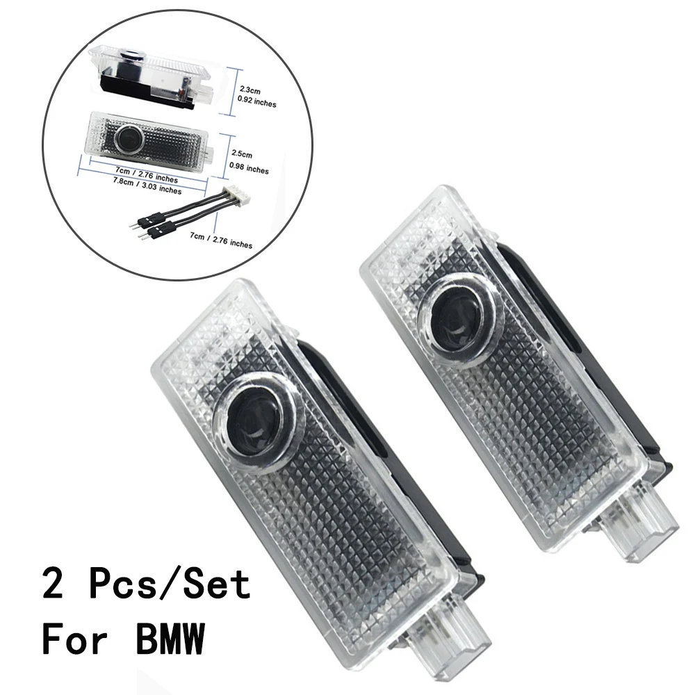 Только для BMW 3/5/6/7/Z/GT/X/Mini Series Weclome Lamp 2 шт./компл. с логотипом светодиодный