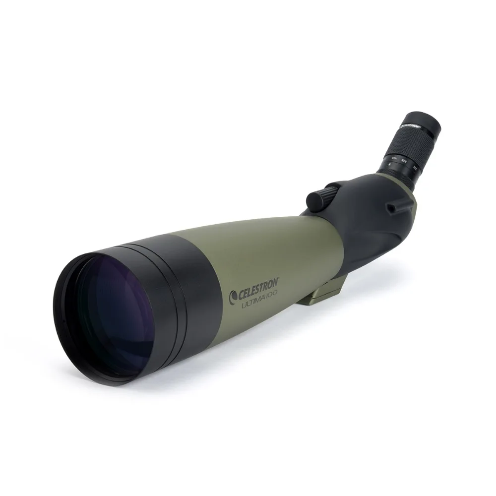 Celestron ULTIMA100 45 градусов рефрактор Телескопы 22x 66x телескопа мультипросветление с