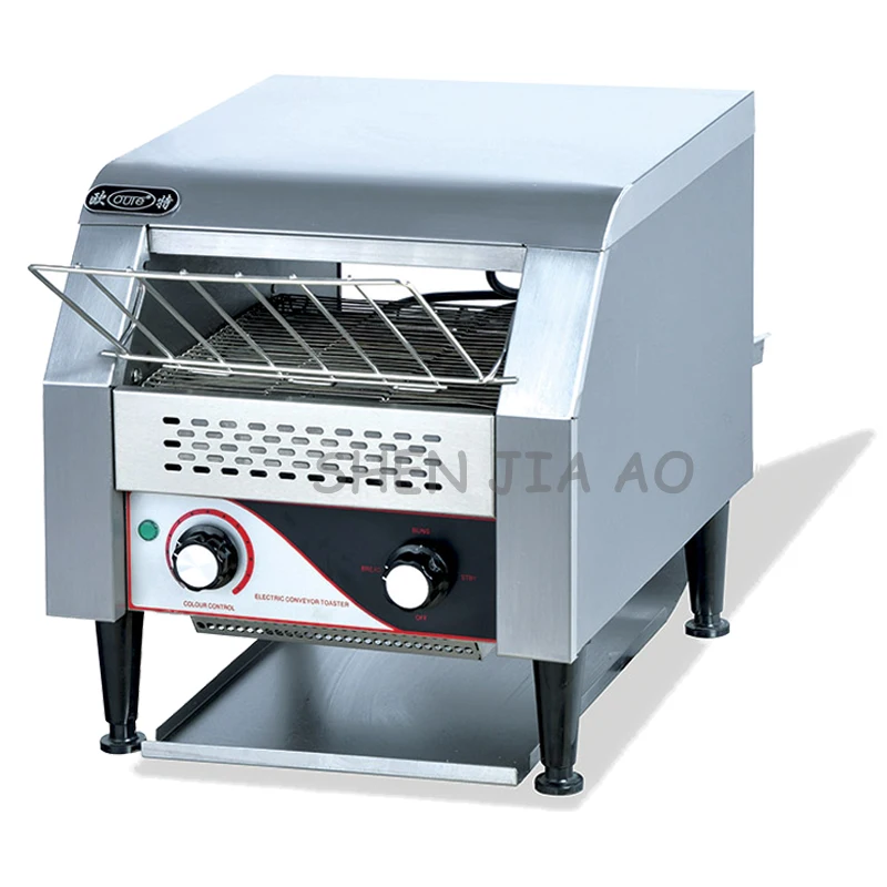 

Commercial chain type of toaster oven TDL-150 vertical bread furnace toaster food processing equipment 220V 1.34KW