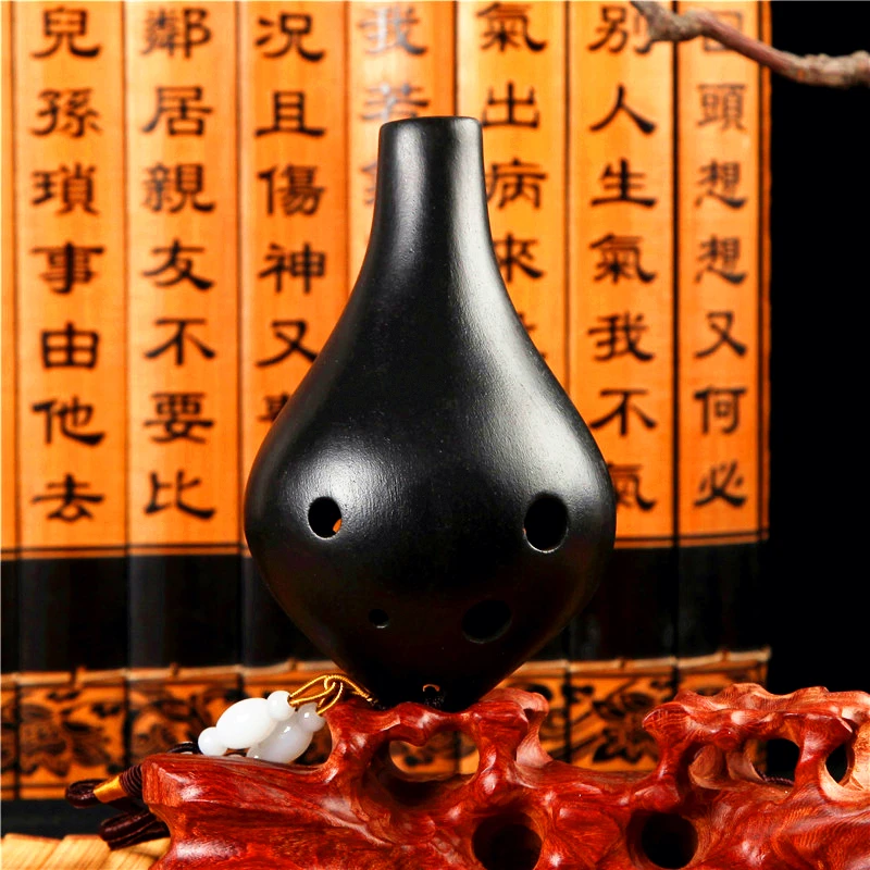 Альт ключ с 6 отверстиями окарина черная керамика классические музыкальные