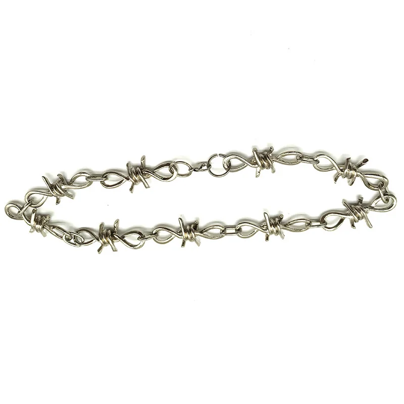 2019 Новинка ручной работы Мужская и женская цепочка унисекс шипы ожерелье